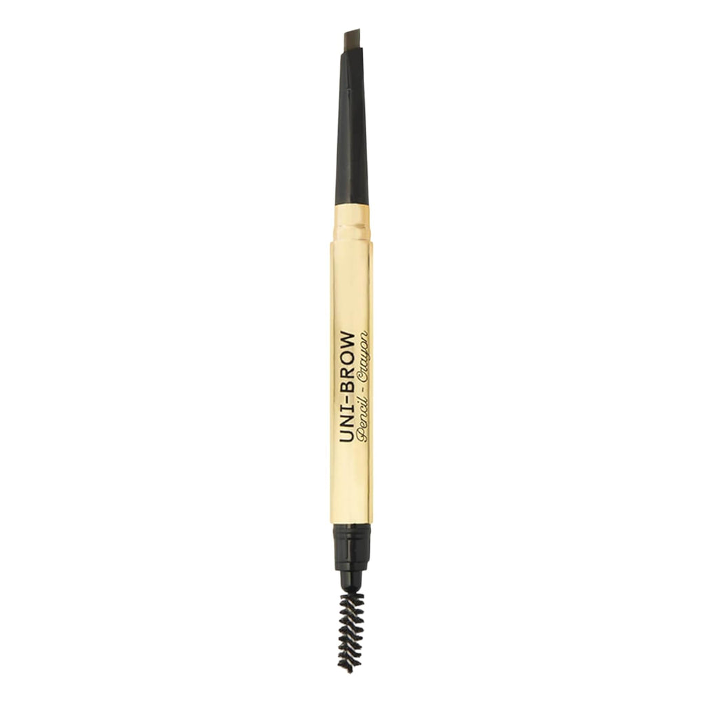 Winky Lux Uni-Brow Eyebrow Pencil - Dual-Ended Waterproof Brow Definer with Spoolie | Universal Shade for Natural Brows (Brown, Blonde, Taupe)