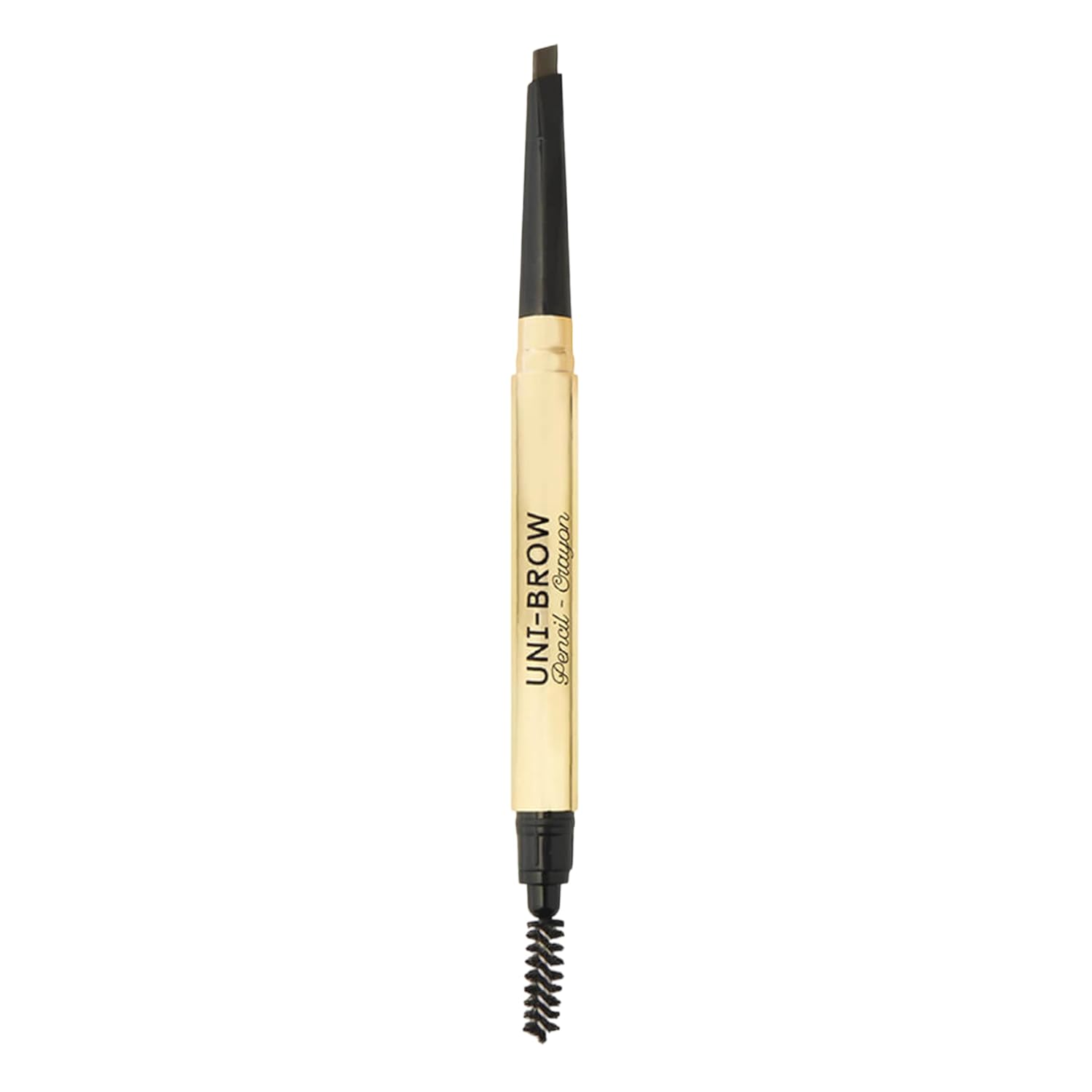 Winky Lux Uni-Brow Eyebrow Pencil - Dual-Ended Waterproof Brow Definer with Spoolie | Universal Shade for Natural Brows (Brown, Blonde, Taupe)