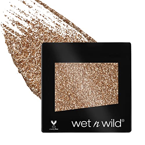 Wet n Wild Color Icon Glitter Eyeshadow - Shimmer Brass, 0.05 Ounce