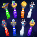 Space Theme LED Finger Lights - 24PCS Glow in Dark Toys for Kids & Parties - Variation: Space