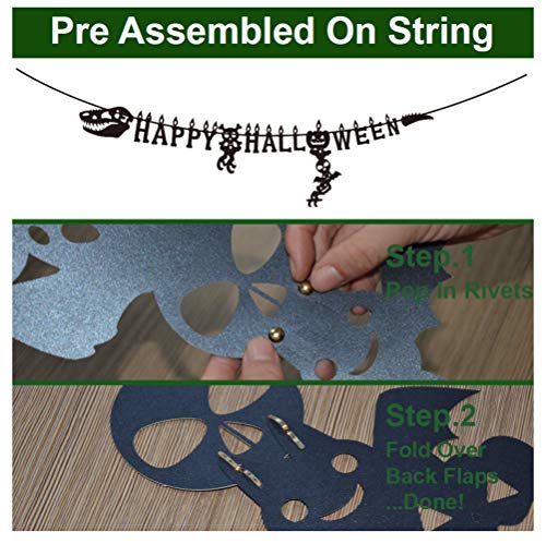 70-Inch Jurassic Dinosaur Halloween Banner Party Decorations