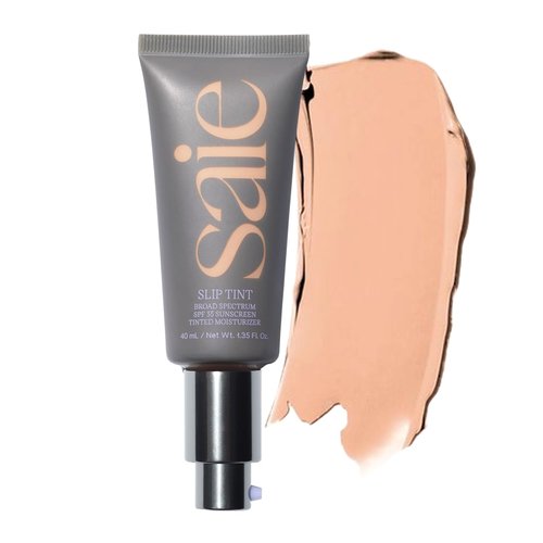 Saie Slip Tint Tinted Moisturizer SPF 35 | Lightweight Hydrating Skin Tint - Shade 3 (1.35 oz)