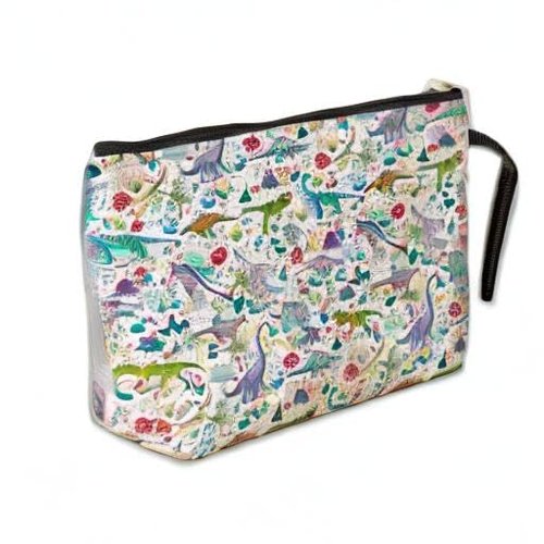 Dinosaur Cosmetic Bag for Women Her Coworker Friends Daughter Student Bestie Colleague Pouches for Organization Portable Waterproof Toiletry Bag Christmas Birthday Gifts Makeup Bag Dinosaur Gifts
