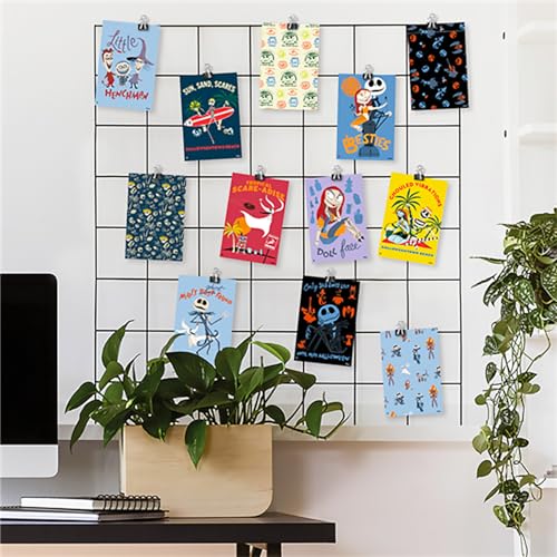 Mini Jack Skellington Posters Bundle - Nightmare Before Christmas Wall Decor for Kids & Fans