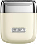 Yoose Electric Razor for Women - IPX7 Waterproof Bikini Trimmer with USB-C & Multi Shaving Modes | Portable Porcelain White