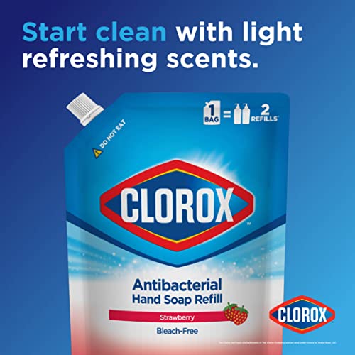 Antibacterial Liquid Hand Soap Refill with Strawberry Scent - 34 Fl Oz