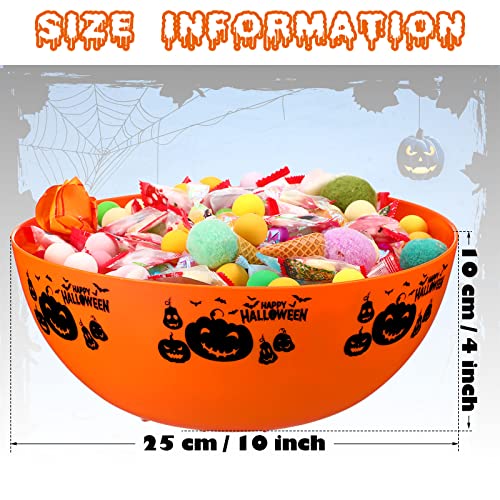 Halloween Candy Bowl Set - Ghost, Pumpkin, Bat Trick or Treat Serving Bowls