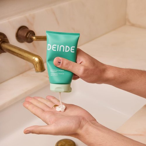 DEINDE Purifying Whipped Cleanser - Deep Clean Without Stripping Skin's Barrier | Non-Drying Microfoam Face Wash for All Skin Types
