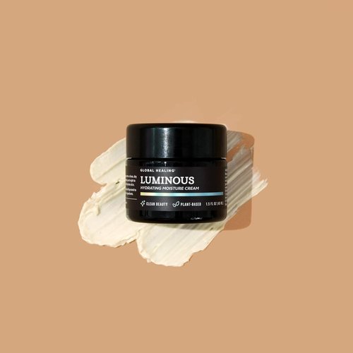 Global Healing Luminous - Premium Luxury Face Moisturizer Cream - Antioxidant Hydration for All Skin Types - 1.7 Oz