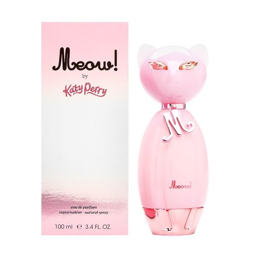Meow By Katy Perry Eau De Parfum Spray - 3.4 Oz Fragrance for Women | Sweet & Playful Scent