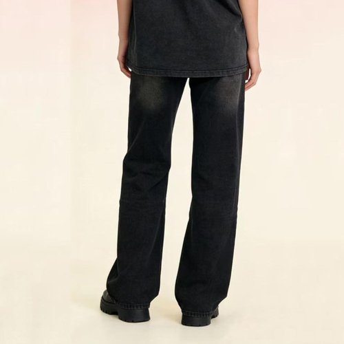 Skiennix Wide Leg Jeans - High Waisted Vintage Denim Pants for Women | Trendy Casual Fit