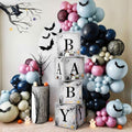 Halloween Ghost Little Boo Baby Shower Decorations Set - Reusable Baby Boxes