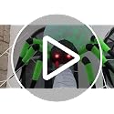 Inflatable Spider with Mummy & Green LED Light - 7FT Halloween Outdoor Decor