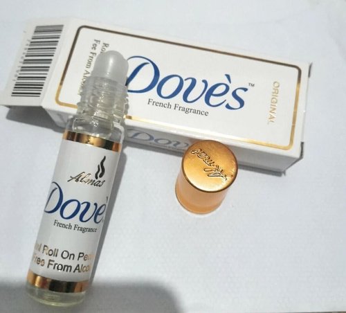 Doves Soap Roll-On Perfume | French Fragrance, Alcohol-Free Unisex Attar | 6ml (0.20 OZ) Pack of 2