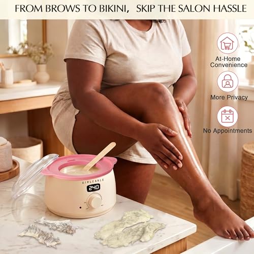 Digital Waxing Kit for Women & Men - White Chocolate Variant, Hair Removal
