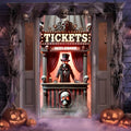 Halloween Door Banner Skeleton Boo 35x71 Inch Polyester - Fall Decor