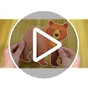 Circus Party Decorations Set - 6 Large Gift Boxes with Animal Cards