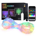 RGB DIY Smart Curtain Lights - 400 LED, 6.5x6.5 ft, App & Bluetooth Control
