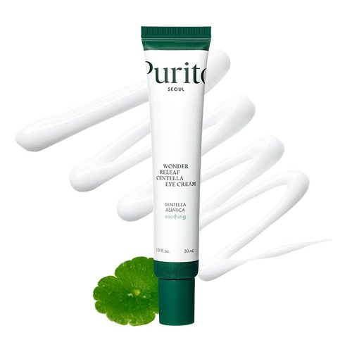 PURITO Centella Eye Cream - Soothing Treatment for Dark Circles & Puffiness | Vegan & Cruelty-Free, 30ml