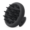 HEETA Scalp Massager - Hair Growth Scrubber with Soft Bristles | Dandruff Exfoliator & Relaxation, Black