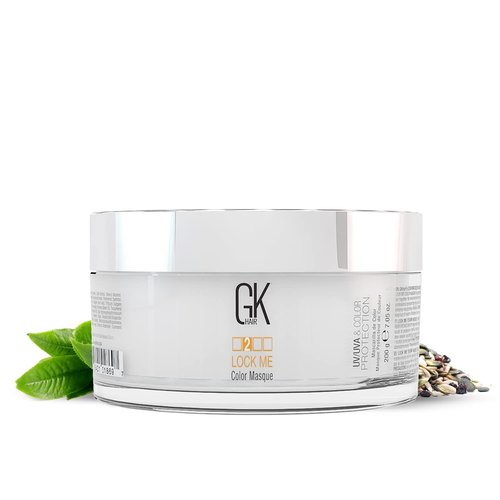 GK HAIR Hair Masque - Global Keratin Lock Me Deep Conditioner for Color Protection | 7.05 Fl Oz (200g)