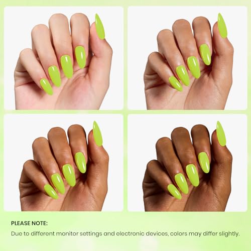 Beetles Green Gel Nail Polish - Fresh Greenery, 15ML Light Green Nail Polish - H Creme Green