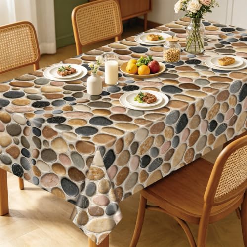 Stone Rock Party Tablecloth Set - Medieval Halloween Birthday Decorations