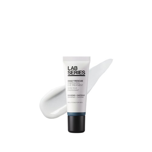 Lab Series Men's Daily Rescue Energizing Eye Treatment - Under Eye Cream Moisturizer with Ginseng & Caffeine - Energizes and Hydrates - Skin Care for Men, 0.5 Fl Oz