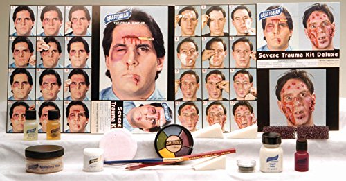 Severe Trauma Special Effects Makeup Kit for Realistic Wounds & Burns