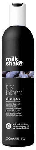 Milk_Shake Icy Blond Shampoo - Award-Winning Formula to Cool Brassy Tones | Perfect for Platinum Blonde Hair