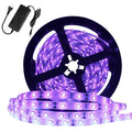 UV Black Light LED Strip 60W 16.4FT Non-Waterproof for Party & Night Fishing