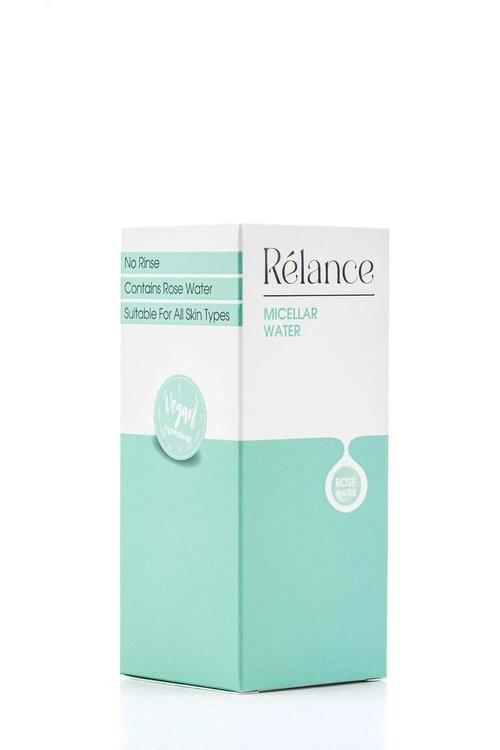 Relance Micellar Water - Vegan Rose Water Cleanser for Gentle Skin Care | 200ml