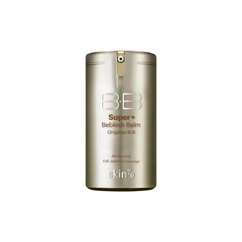 SKIN79 Gold BB Super Plus Beblesh Balm - Flawless Radiant Foundation Makeup, 40g | Natural 21 Color