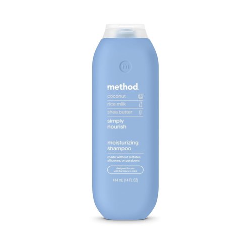 Method Moisturizing Shampoo - Hydrates & Revives Dry Hair | Safe for Color-Treated Hair - 14 oz