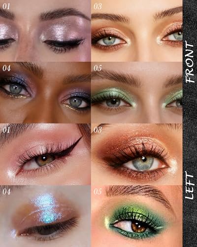 Duochrome Holographic Eyeshadow Palette - Multichrome Eye Shadow 04