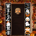 Halloween Door Banner Decorations - Boo Welcome Porch Sign Set