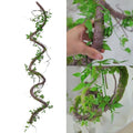 71-Inch Bendable Jungle Vine Garland with Moss for Halloween & Decor