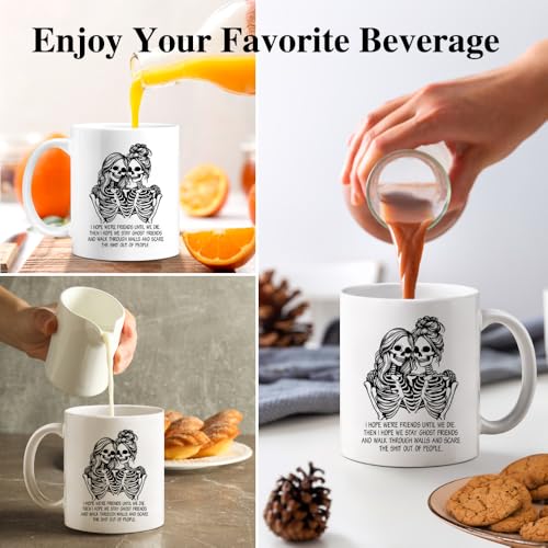 I Hope We're Friend 11oz Double-Sided Ceramic Coffee Mug - White47