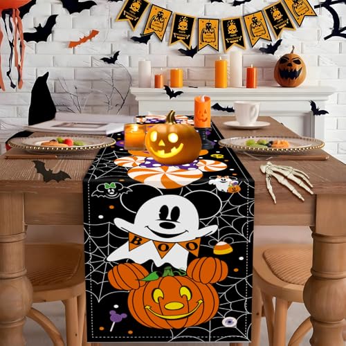 Halloween Table Runner 72 Inches Long - Festive Holiday Decor