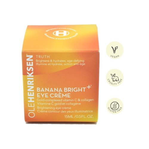 Ole Henriksen Banana Bright+ Vitamin C Eye Crème - Brightening & Hydrating 0.5 oz