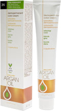 One N' Only Permanent Hair Color - Argan Oil Infused Hair Dye for Rich Gray Coverage - 3N Dark Natural Brown (3 oz)