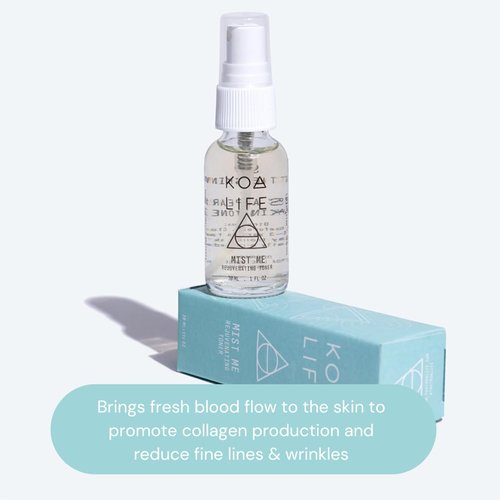 Koa Life Mist Me Rejuvenating Toner - Hydrating Anti-Aging Facial Mist with Witch Hazel & Eucalyptus - 1 FL OZ