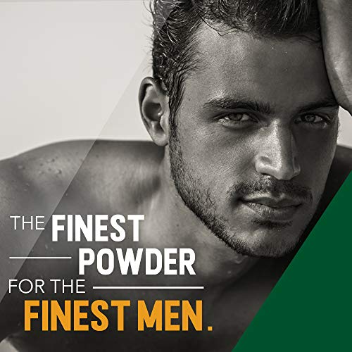 Men's Body Powder with Whiskey Wood Scent - Moisture & Odor Control, 9 oz
