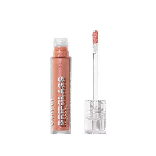 MORPHE Dripglass Lip Gloss - High Shine, Non-Sticky Finish with Squalane & Vitamin E - Beige Beam (0.13 Fl Oz)
