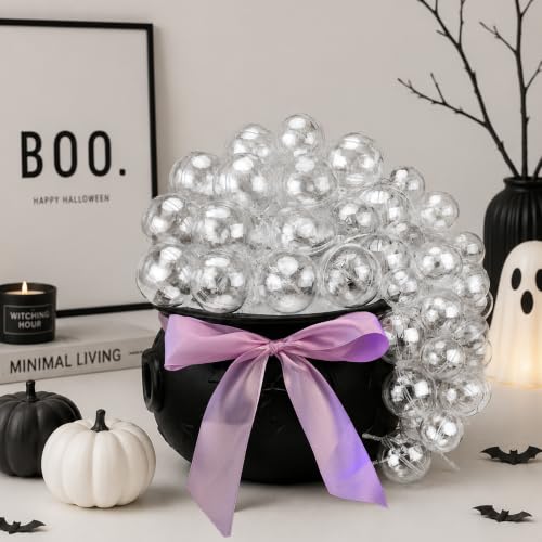Purple Bubbles Cauldron Halloween Indoor Decoration DIY Set - Witches Cauldron Pot