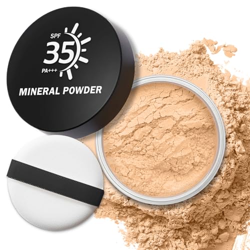 Mineral Loose Setting Sunscreen Powder for Face - 05 Medium SPF35, Translucent