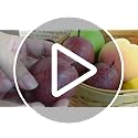 Artificial Passion Fruit 6PCS Lifelike Fake Fruit Decor for Home Kitchen Party Photography Props