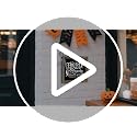 Halloween Coffee Bar Decor Sign Freshly Booed Coffee - Black 2