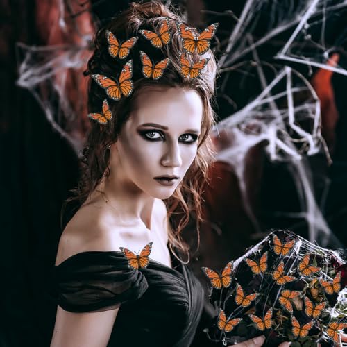 3D Monarch Butterfly Wall Decor Halloween Butterfly Decorations - Variation 24