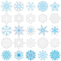 Snowflake Winter Gel Window Clings - 50 Pieces Removable & Reusable Decorations